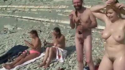 Naked, wet, drunk and free!