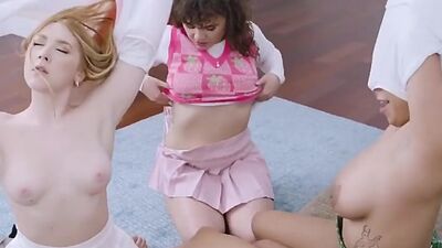 Geek chicks horny for book and dick