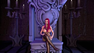 Futa Fetish Aninmation with Big Tits Babes