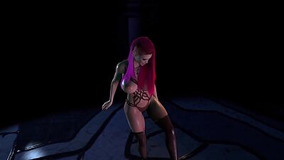 Futa Fetish Aninmation with Big Tits Babes