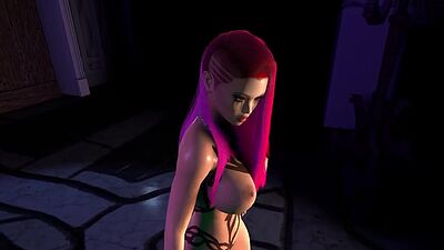 Futa Fetish Aninmation with Big Tits Babes