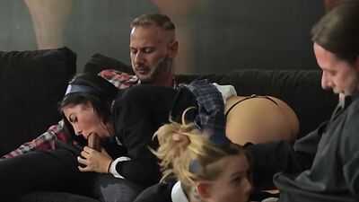 An intense sexual experience with Theodora and Coco