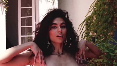 Big hairy bush MILF with a round ass Shannon Hades shows it all for Playboy