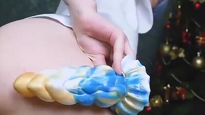 Rei Ayanami found her Christmas Gift und