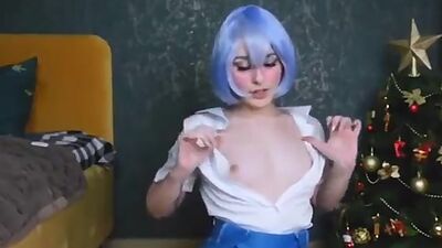 Rei Ayanami found her Christmas Gift und