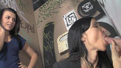 MILF Jewels Jade  showing blowjob tricks to teen stepdaughter Danica Dillon