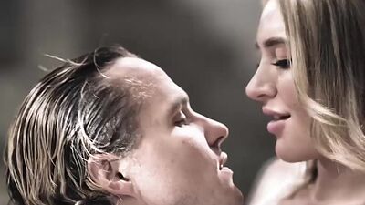 Robby and Quinton fills Ella's whore holes