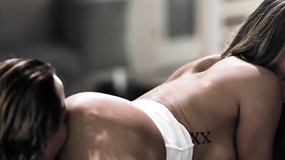 Robby and Quinton fills Ella's whore holes