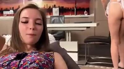 The Cleaning Lady doesnt Notice me Fucking my Wife p1