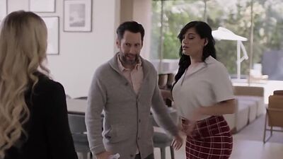 Lilly locks Tommy's wife in the bathroom, to be alone with him