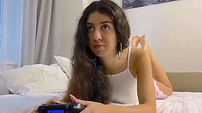 I Fucked my Stepsister in Ass Wile she Playing Playstation