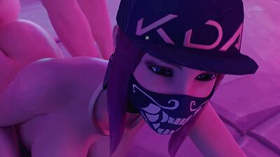 Hot babes having anal sex in a lewd 3d animation by The Count