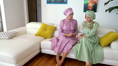 Amish women Penny Barber and Pristine Edge are naughtier than you think!
