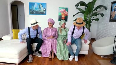Amish women Penny Barber and Pristine Edge are naughtier than you think!