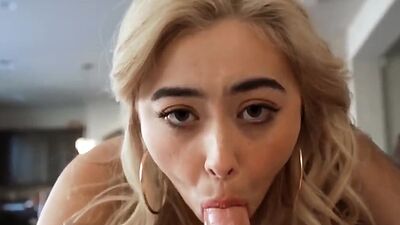 Huge oily knockers bouncing while getting cocked