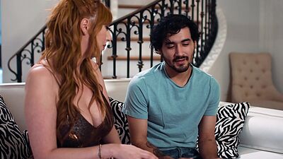 Stepmoms red-haired milf-pussy fucked by her Latino stepson