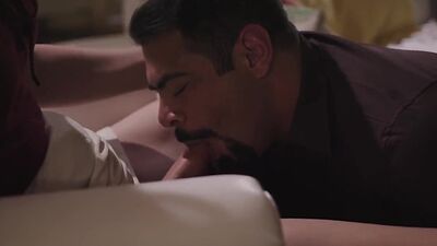 Trans lady fucked male ass in doggystyle and in missionary