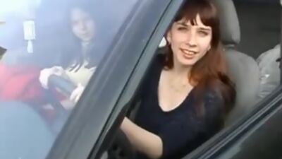 Busty German Enchantress Outdoors