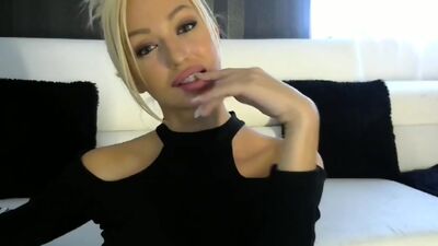 Wichsanleitung Joi German blonde Dirty talk
