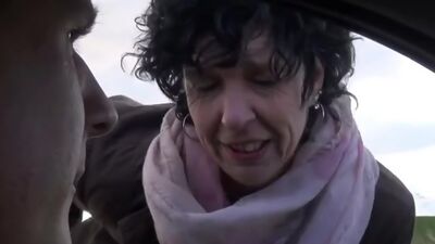 Teen boy pick up old woman by car and fuck - sexy-noemi german
