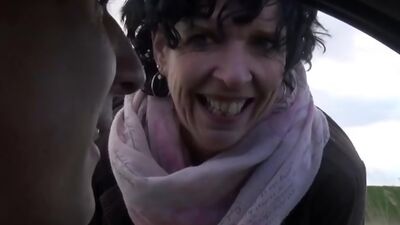Teen boy pick up old woman by car and fuck - sexy-noemi german