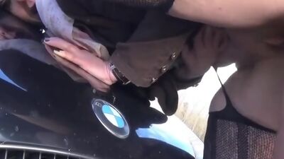 Teen boy pick up old woman by car and fuck - sexy-noemi german
