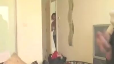 Jerking her boyfriend