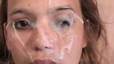 Brazilian Facial - Amateur Teen Poliana Casting