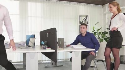 BiEmpire BiSexual Office has Anal Fun!