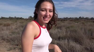 Amateur Teen Hottie Hayden Fucks In Public For First Porn