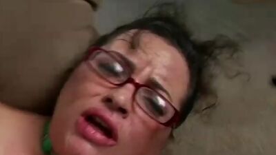 Nerdy BBW Shianna Doggy Fucked