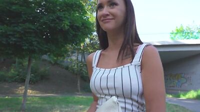 Bigtitted bae seduced by fake agent in POV in missionary