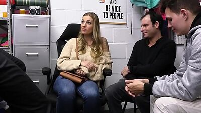 Kenzie takes the blame even if it means being fucked by the guard