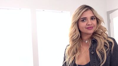 Fake casting had cute teen amateur Carter Cavelli fuck for 3000 dollars