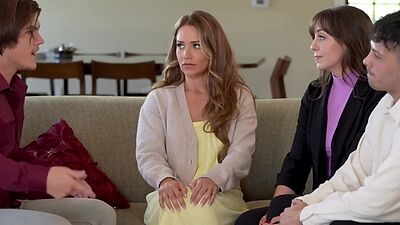 Jenna and Athena had hard sex with Tyler and Franco