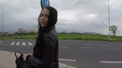 Public POV sluts fucked outdoor 4 money compilation