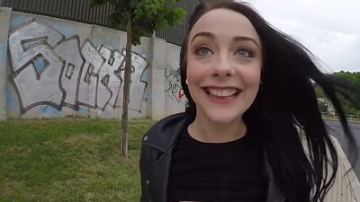 Public POV sluts fucked outdoor 4 money compilation