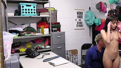 Officer Clarke offering Aria Valencia a mutually beneficial agreement