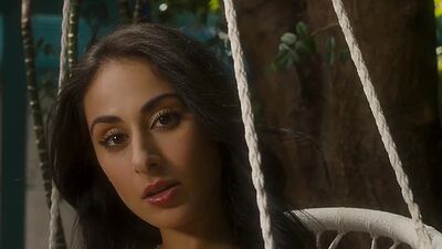 Gorgeous MILF model shows her perfect body after passion striptease action