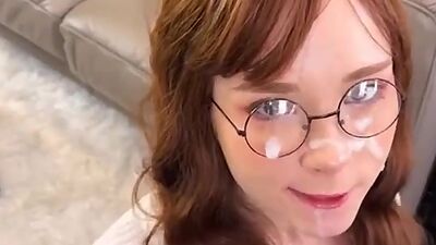 Stepsister Sucks Teachers Dick and Rough