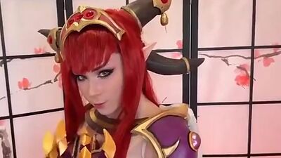 Hot Busty Stepsis Alexstrasza from Wo
