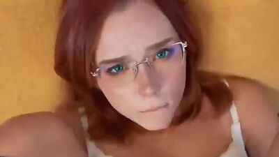 Stepsister was Caught Masturbating Dildo