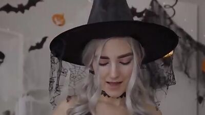 Cute Horny Stepsister Gets Facial and Swallows Cum Eva Elfie