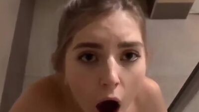 Stepsister Slut Fucked in the Shower after a Pool Party Eva Elfie
