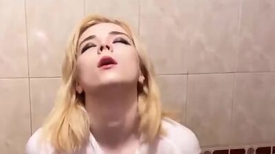 Stepsis in Wet Shirt Fingering Pussy