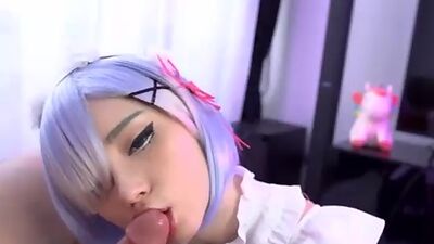 Stepsister gives Deepthroat Boss Cock to Cum in Mouth POV Sweetie Fox