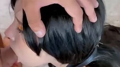 Fucked Gorgeous Brunette Stepsis in Stockings and Handcuffs Sweetie Fox