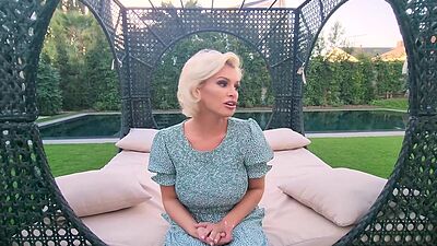 Desperate mature stepmom MILF Charli Phoenix needed money from her stepson