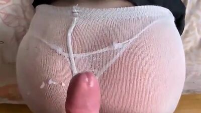 Close Up Footjob from Cutie in Pantyhose Hard Sex Sweetie Fox