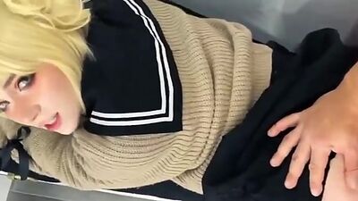 Stepsister Sensual Sucking Dick and Doggy Fucking after Exam Sweetie Fox